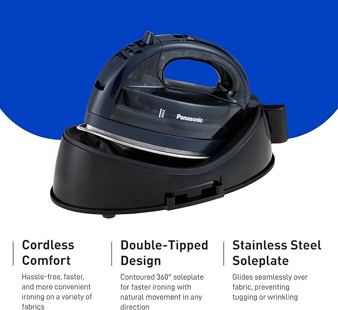 Panasonic Cordless Steam/Dry Iron 1500W - Image 4