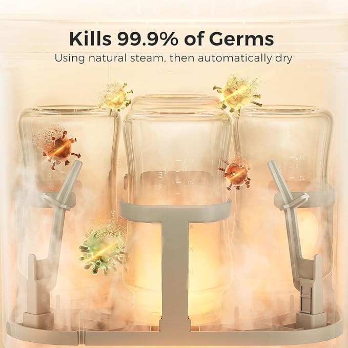 Momcozy KleanPal Pro Baby Bottle Washer, Sterilizer & Dryer - Image 4