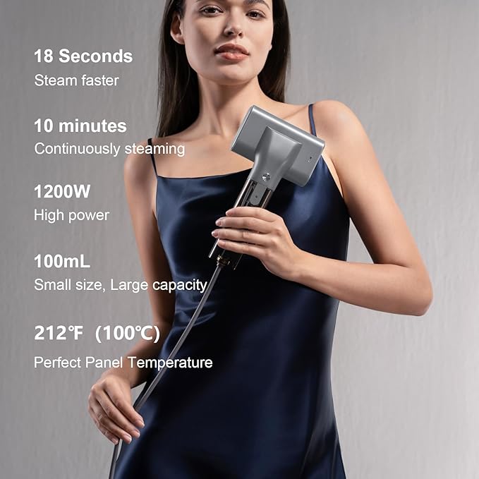 G10 Pro Steamer for Clothes, Global Voltage Adaptation Handheld Garment Steamer - Image 2