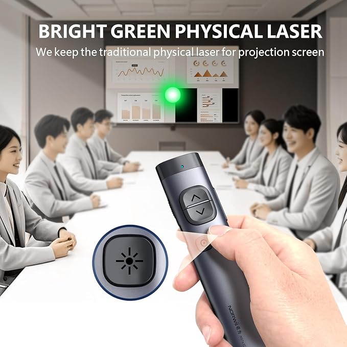 Norwii N97s TV Screen Presentation Clicker - Image 6