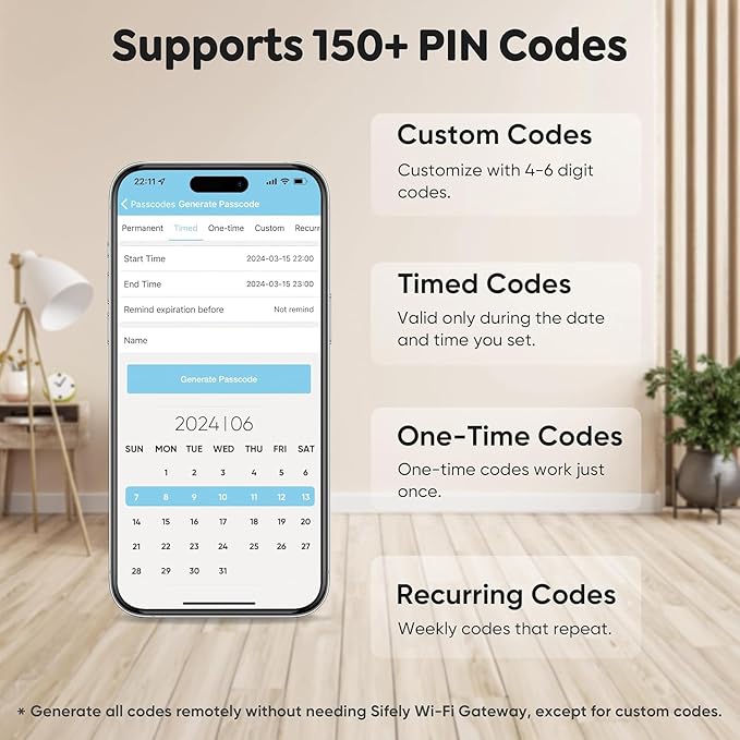Fingerprint Smart Deadbolt - Image 3
