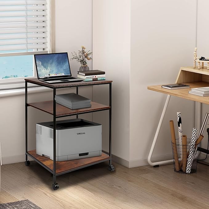 EMERIT 3-Tier Printer Stand for Laser/Inkjet/All-in-One - Image 8
