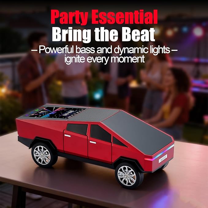 WSTER Portable Car Model Bluetooth Speaker - Image 7