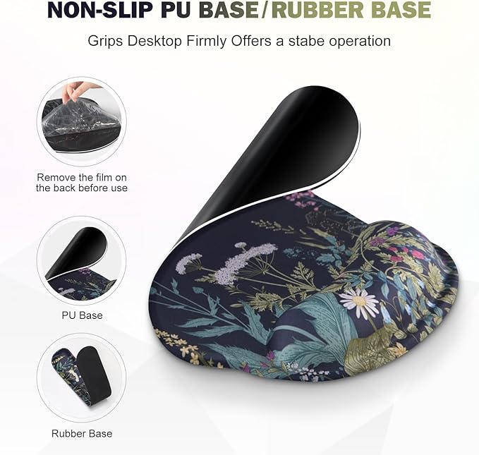 ToLuLu Desk Mat, XXL Large Mouse Pad Wrist Support Set，4 in1 Gaming Mousepad - Image 5