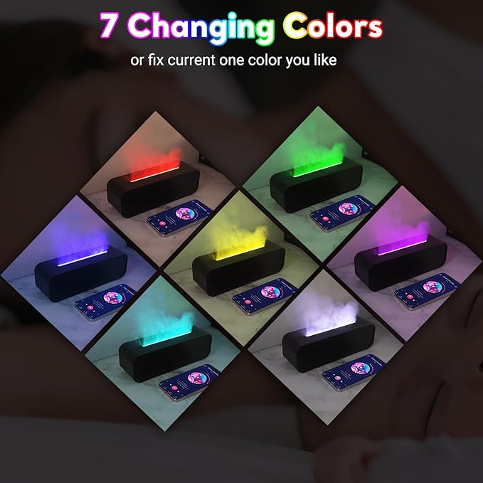 Essential Oil Diffuser, 250ml Flame Oil Diffuser - Image 3