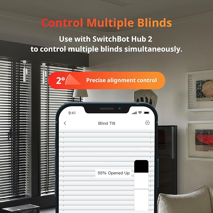 SwitchBot Smart Electric Motorized Blinds Kit - Image 4