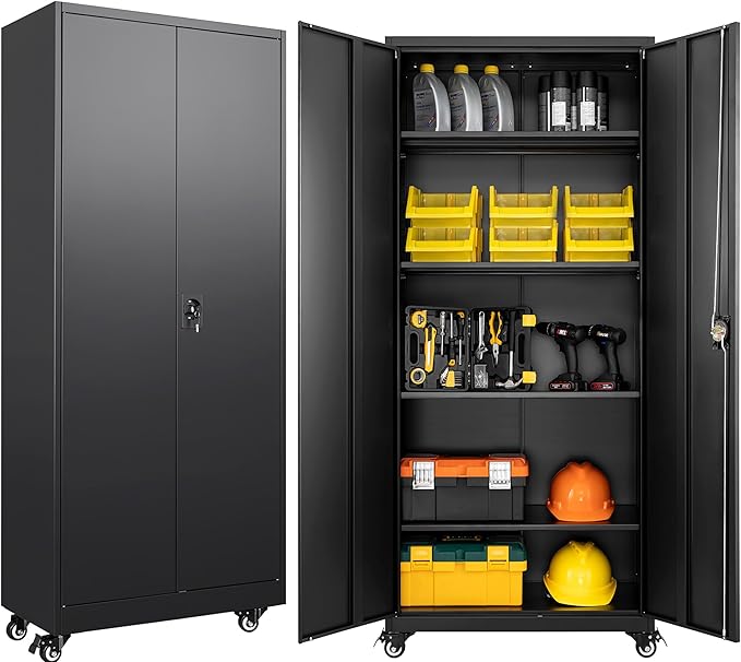 SISESOL Metal Storage Cabinet by SISESOL