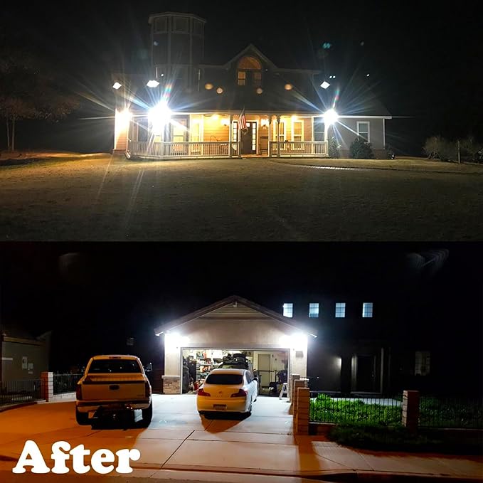 SANSI 36W 3600LM LED Motion Sensor Outdoor Light, 000 Hrs Lifespan Security - Image 9