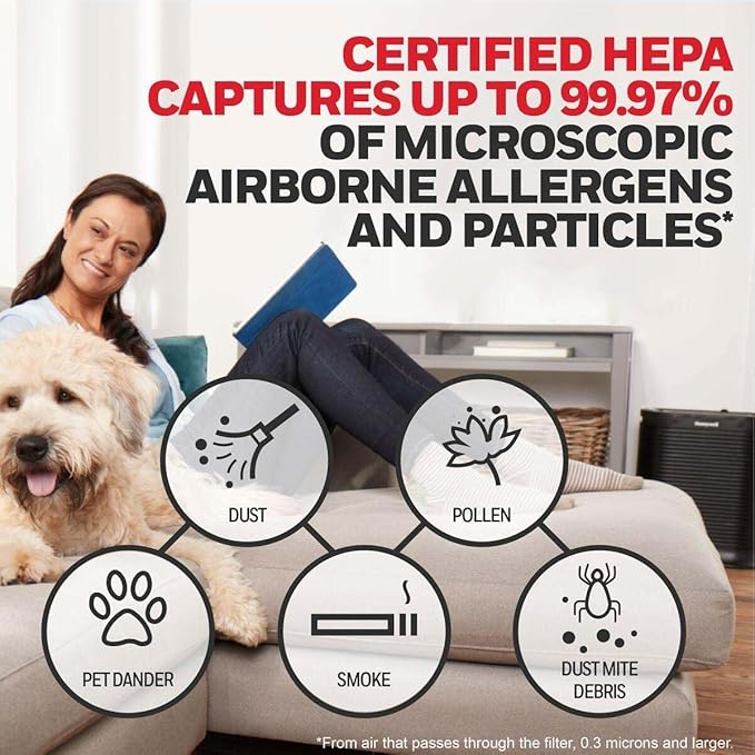 Honeywell HEPA Air Purifier Filter R, 3000 and 5000 Series - Image 4