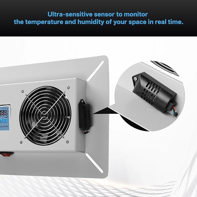 Pewoaoa 240 CFM Crawlspace Vent Fan, - Image 7