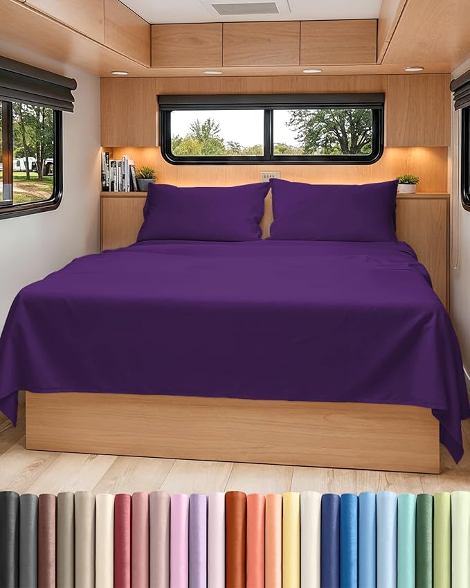 RV Short Queen Sheet Set 60 X 75 by CGKUnlimited