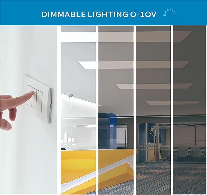 2x4 FT LED Light Flat Panel, 5 CCT 3K | 3.5K | 4K | 5K | 6.5K, Dimmable - Image 4