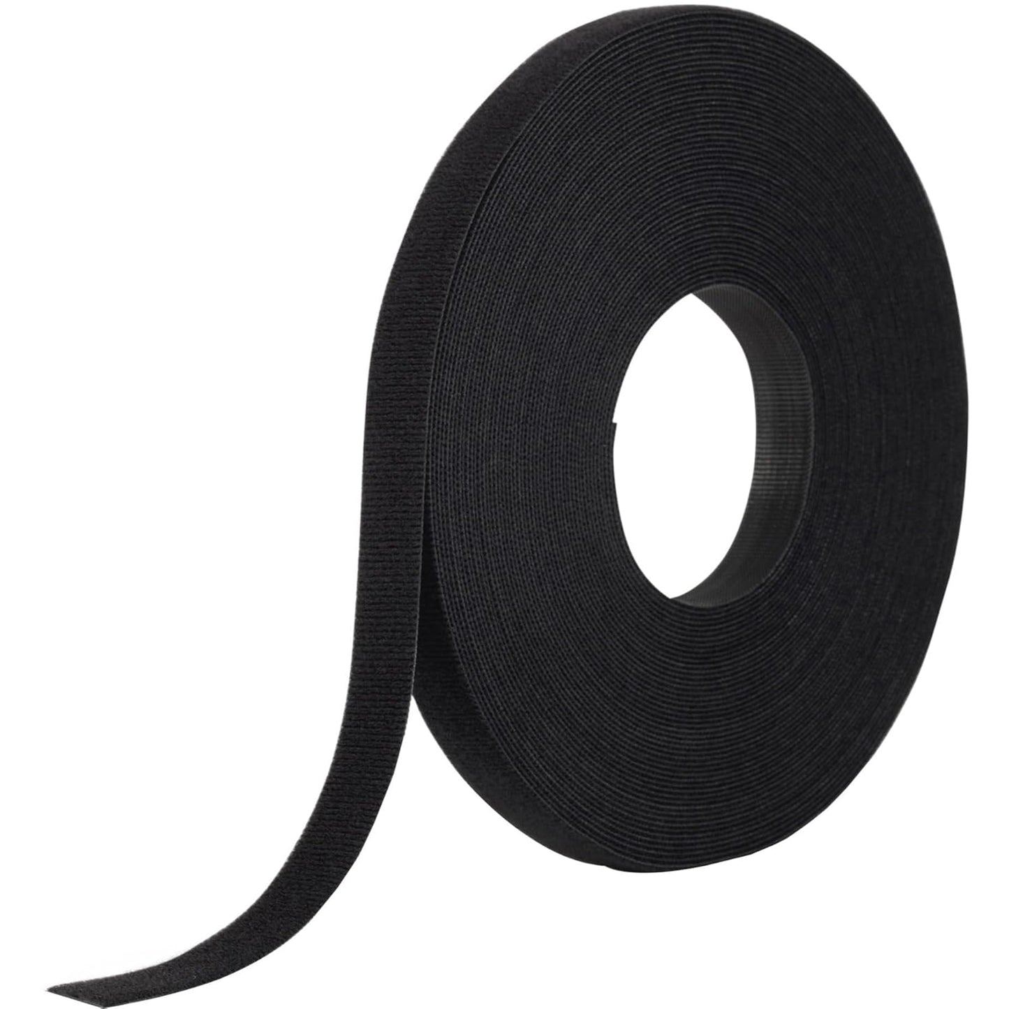 VELCRO Brand ONE_WRAP Tape ¾ " x 25 Yard Double Sided Self Gripping Roll, 189645, Black | Secure And Reusable Cable Installation Tape For Structured Cabling, Network Racks, Data Centers, AV, Security, And Telecom