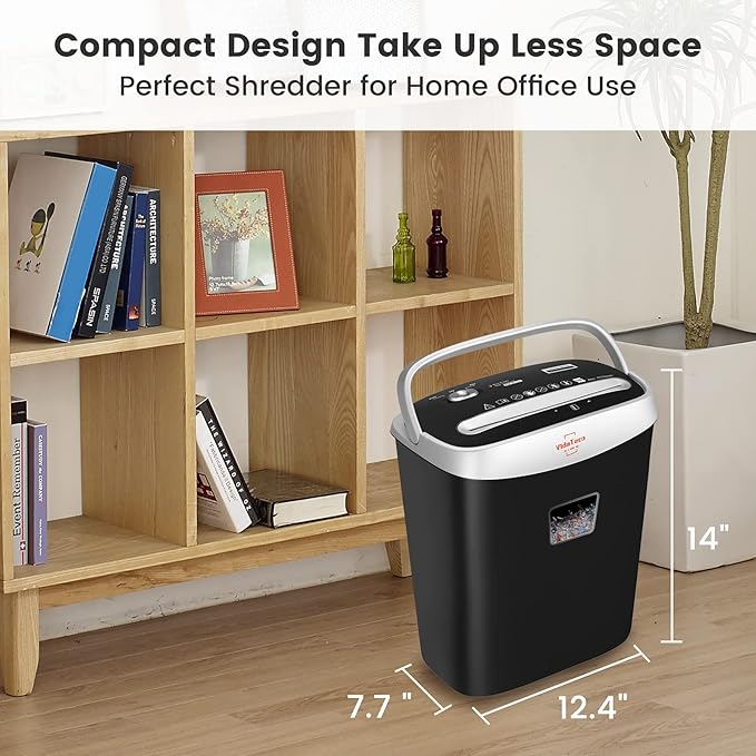 VidaTeco Paper Shredder for Home Office Heavy Duty - Image 7