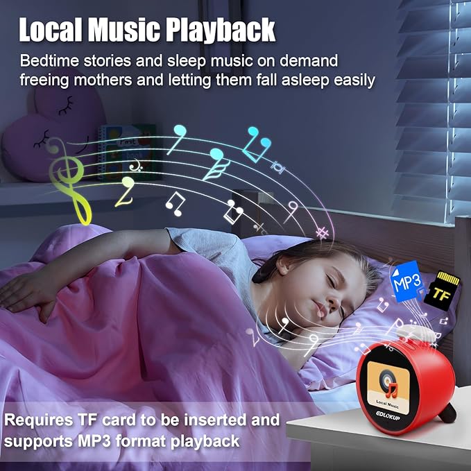 Smart Alarm Clock for Kids, AI Voice Assistant Clock - Image 5