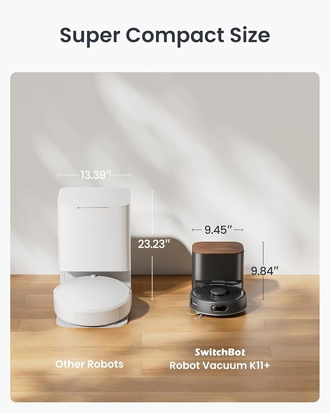 SwitchBot K11+ Robot Vacuum & Mop - Image 8