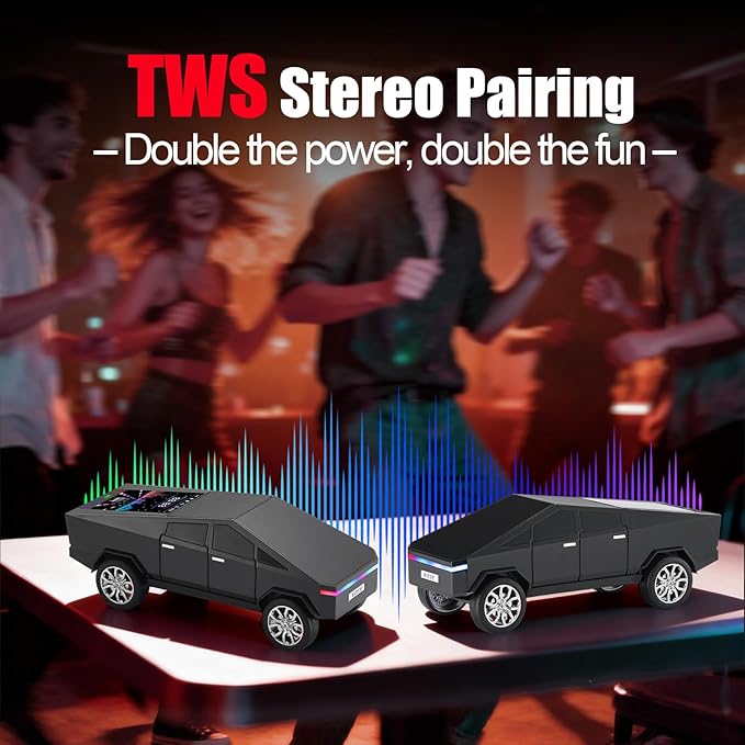 Futuristic Pickup Truck Bluetooth Speaker - Image 4