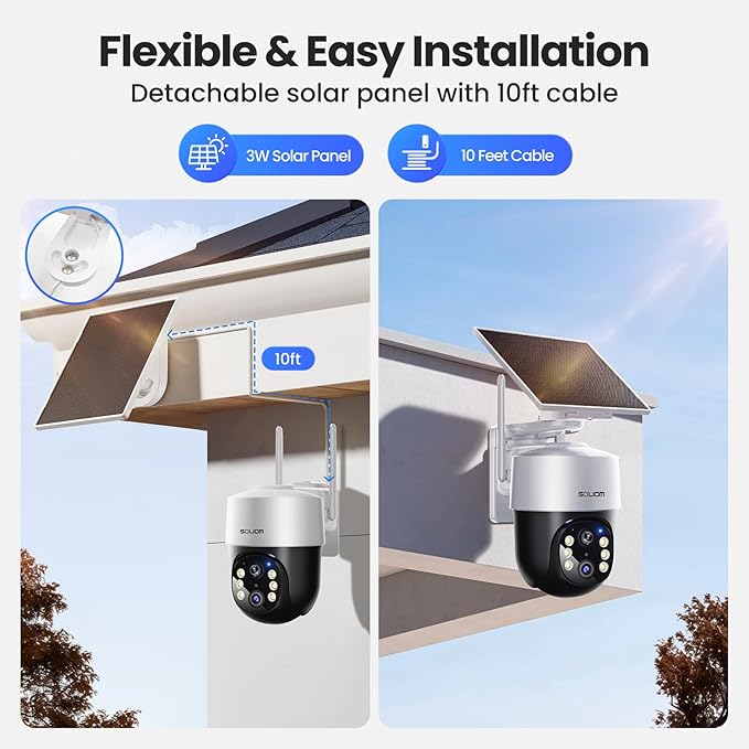 SOLIOM Security Cameras Wireless Outdoor, 8MP Ultra HD - Image 9