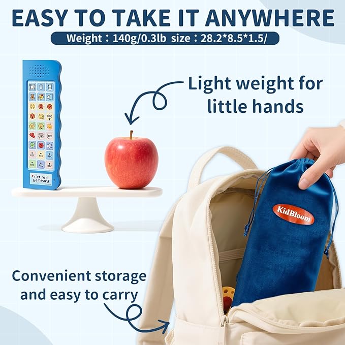 KidBloom AAC Device for Autism, Communication Device for Nonverbal Kids - Image 6