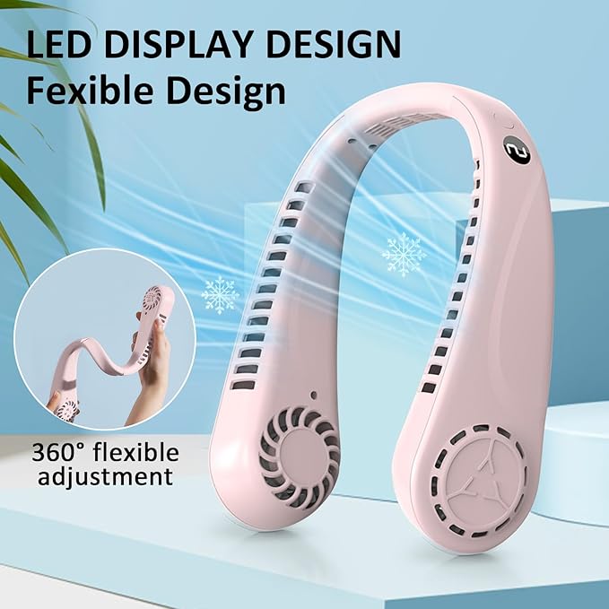 BIRDDIE Portable Bladeless Hanging Neck Fans - Image 2