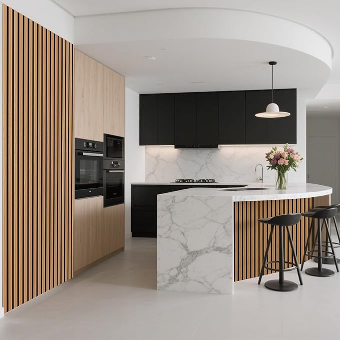 Art3d 2-Pack Acoustic Wood Slat Wall Panel - Image 3