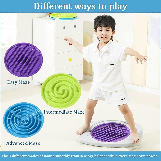 Balance Board Maze, Swing Maze Balance Board - Image 2