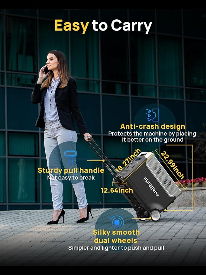 AFERIY Solar Generator 3840Wh Portable Power Station - Image 5