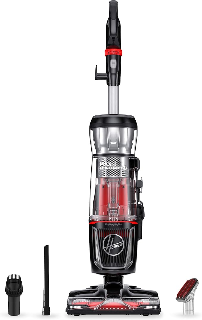 Hoover MAXLife Pro Pet Swivel Vacuum Cleaner, Bagless Upright Vac, HEPA Media by Hoover