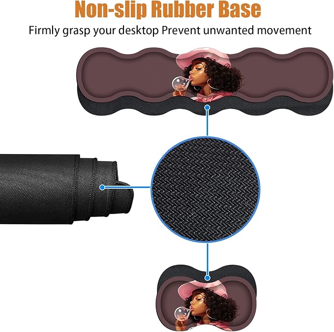 4 in 1 Ergonomic Keyboard Wrist Rest & Mouse Pad Wrist Rest Set, Large XXL - Image 4