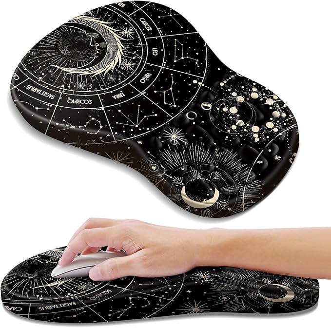 YIWEI Ergonomic Mouse Pad with Wrist Rest by Unknown
