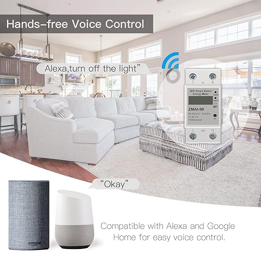 WiFi Smart Energy Monitor Switch Meter, Compatible - Image 6