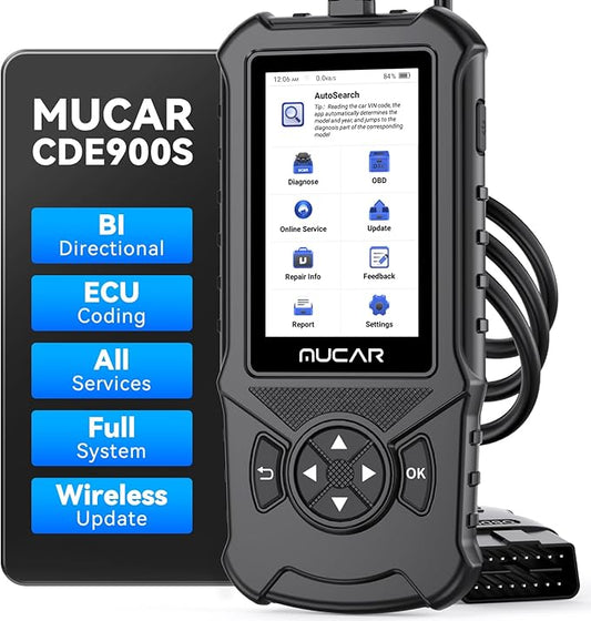 MUCAR CDE900S Bidirectional Scan Tool Fit by MUCAR