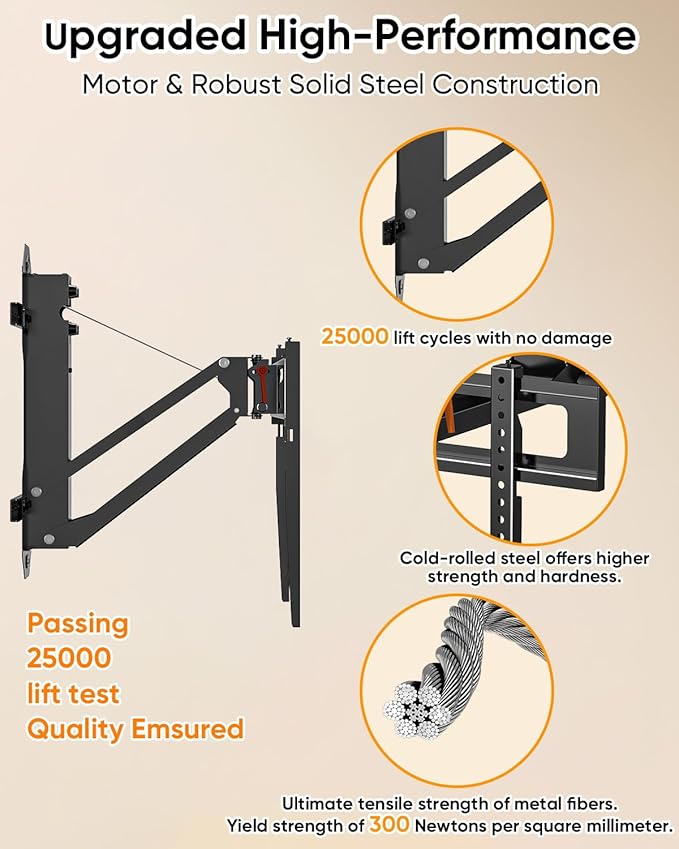 WHYFONE Motorized TV Mount - Image 3