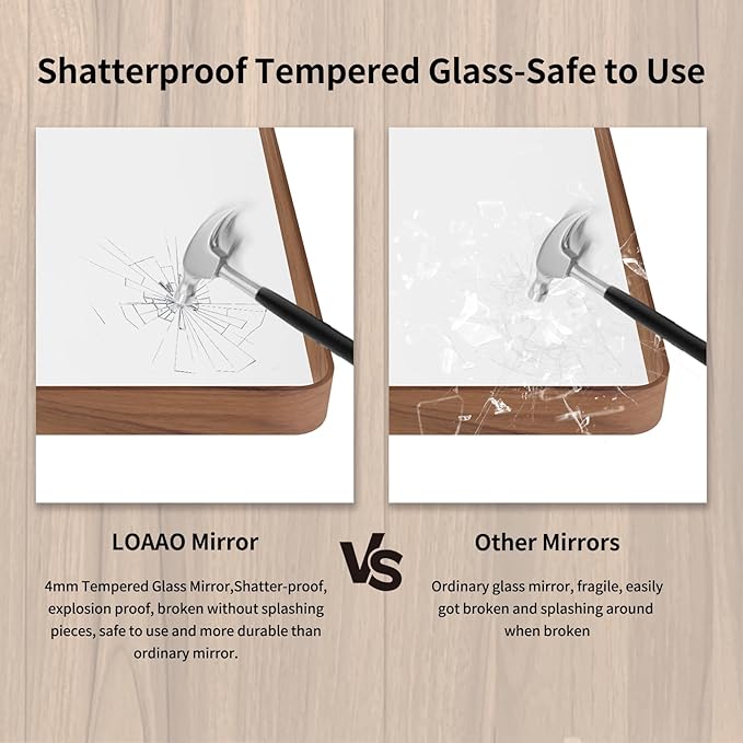 LOAAO 72X36 Inch Bathroom Mirror - Image 7