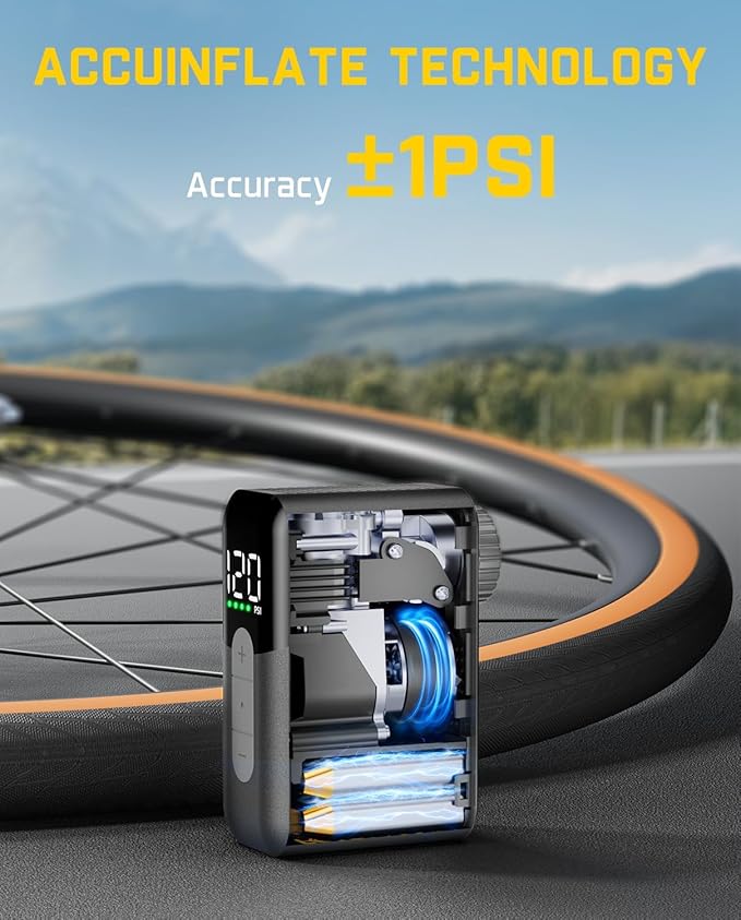Fanttik X10 Ace Mini Bike Pump - Image 5