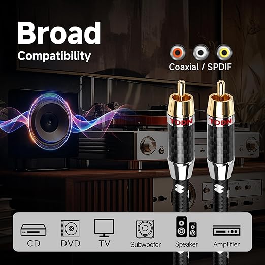 TODN HiFi Digital Coaxial Cable - Image 8