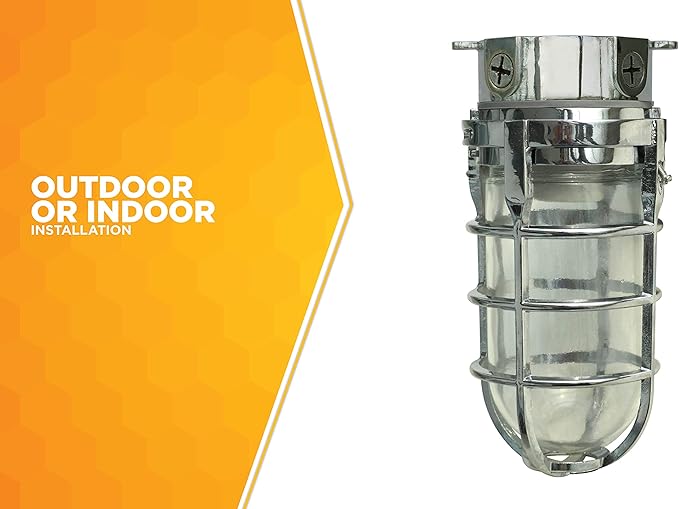 Woods L1706CH Vandal Resistant 150W Incandescent Security Light, Ceiling Mount - Image 4