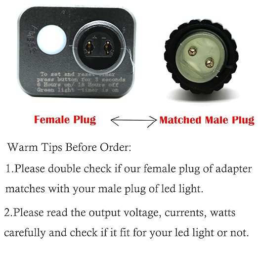 2 Pcs 8 Mode Light LED Transformer 12V LED Controller Class 2 Power Supply - Image 7