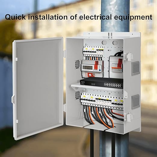 Namunanee Outdoor Electrical Junction Box, ABS Water Resistant Enclosure - Image 3