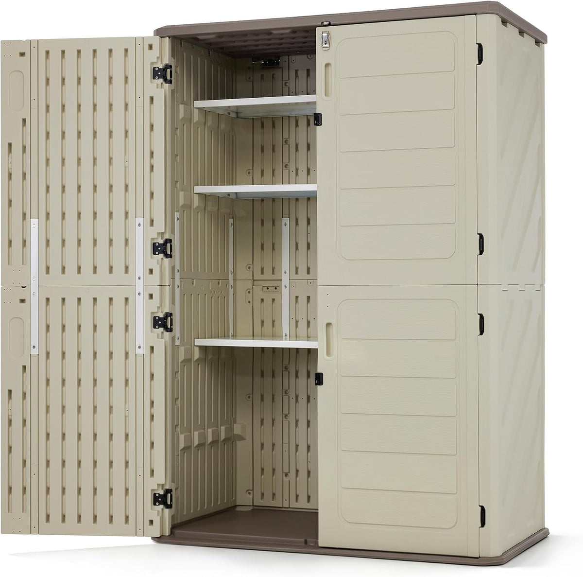 macrout 50 cu ft outdoor storage cabinet with, main product view