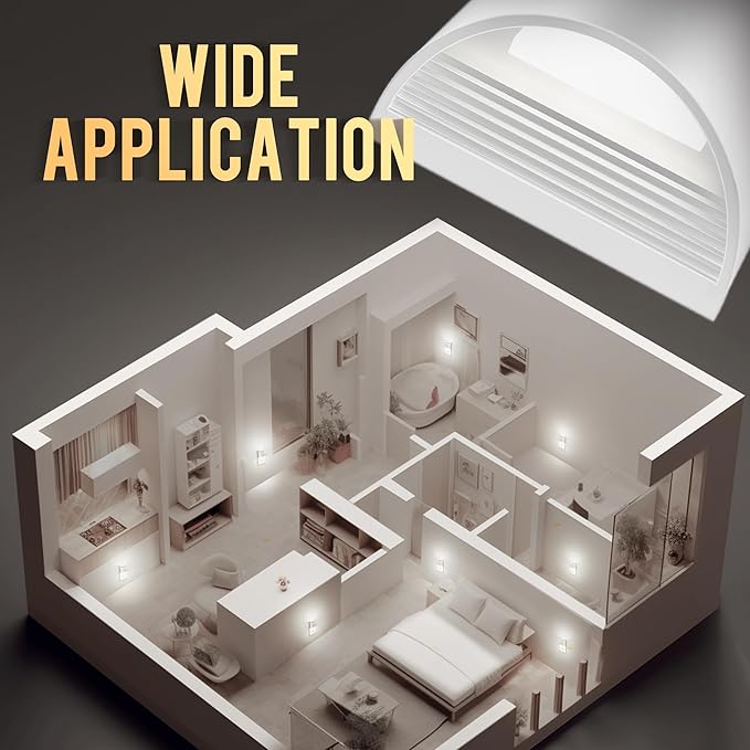 DORESshop LED Night Light, Night Lights Plug into Wall, 3 Level Brightness - Image 4