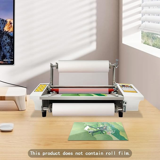 20.28" Laminator Machine, Hot&Cold Roller Laminating Machine, Single/Dual Sided - Image 8