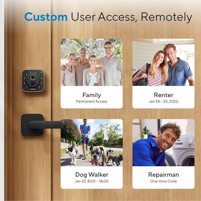 ULTRALOQ Bolt Fingerprint Smart Lock - Image 4