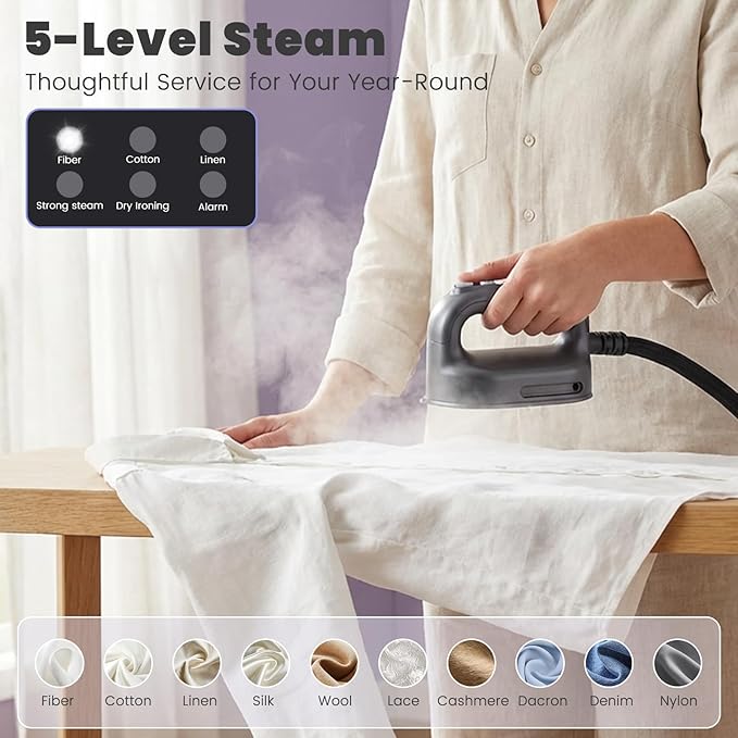 Cobuy Professional Steam Station, 2200W Dual Heating Steam Iron - Image 6