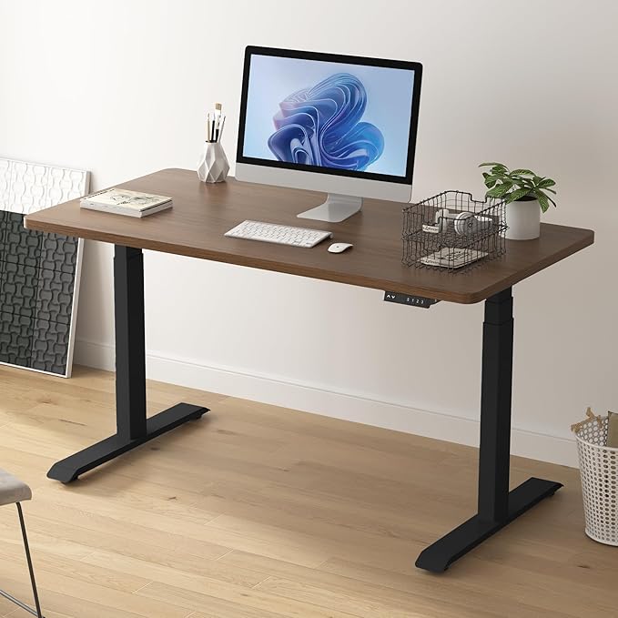 Fromann Dual Motor Electric Standing Desk Frame 3 Tier Legs Height Adjustable - Image 2