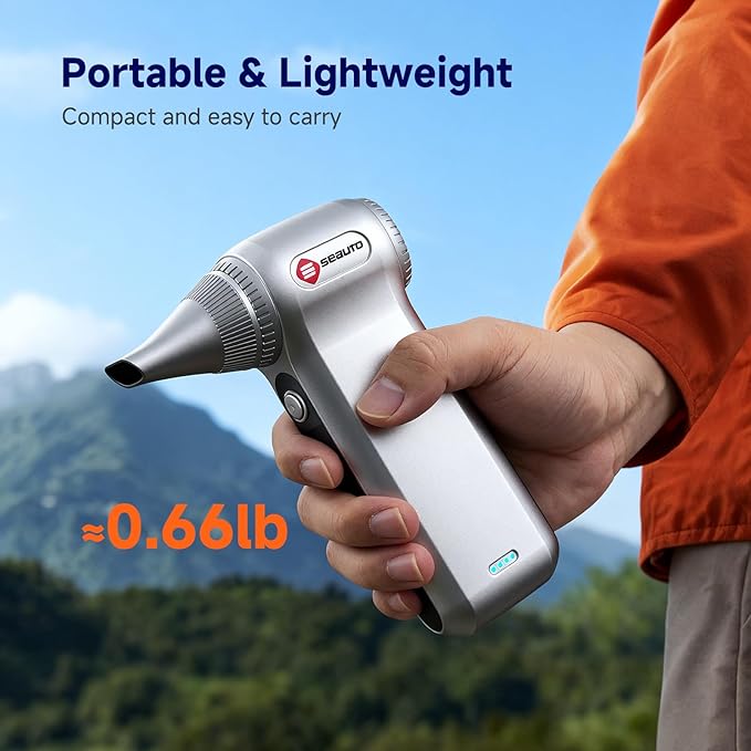 Compressed Air Duster-125, 000 RPM Cordless Electric Air Duster, Rechargeable - Image 7