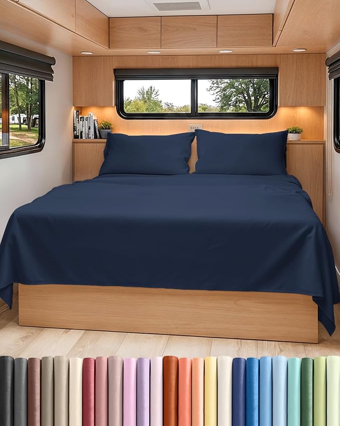 RV Short Queen Sheet Set 60 X 75 by CGKUnlimited