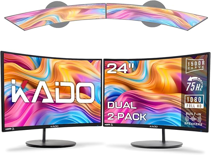 Kado Dual Monitor Setup by Kado