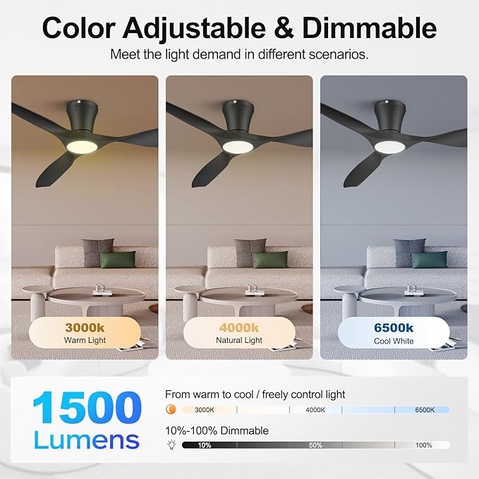 ocioc 42 inch Ceiling Fans - Image 3