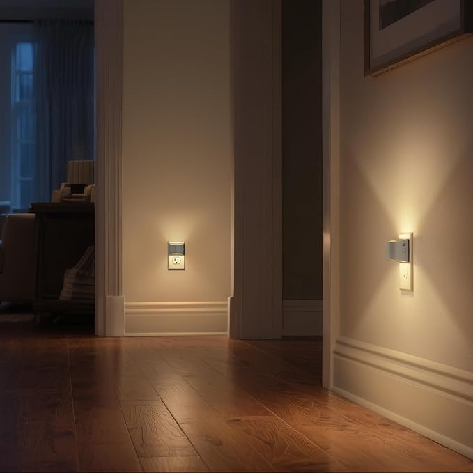 DORESshop LED Night Light, Night Lights Plug into Wall, 3 Level Brightness - Image 7